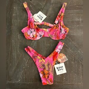 Kulani Kinis Island Romance matching bikini set